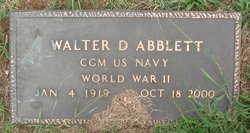 Walter D. “Walt” Abblett 