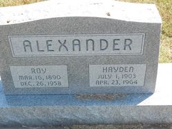 Hayden Alexander 