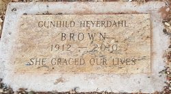 Gunhild <I>Heyerdahl</I> Brown 