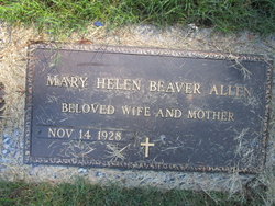 Mary Helen <I>Beaver</I> Allen 