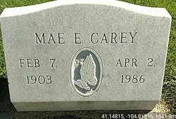 Mae Elizabeth Carey 