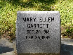 Mary Ellen <I>Lyons</I> Garrett 