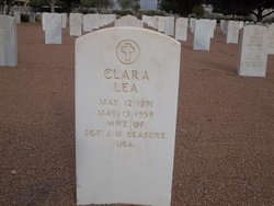 Clara Florence <I>Lea</I> Leasure 