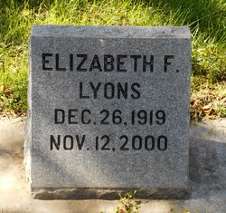 Elizabeth Frances Lyons 
