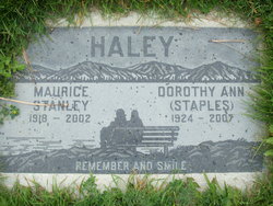 Dorothy Ann <I>Staples</I> Haley 