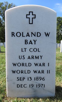 LTC Roland William Bay 