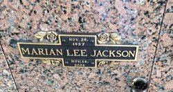Marian Lee Jackson 