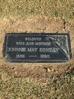 Johnnie May <I>Sitton</I> Sonday 