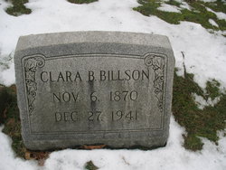 Clarissa Bell “Clara” <I>Eastright</I> Billson 