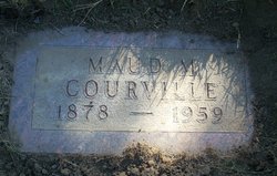 Maude Maria <I>Stevens</I> Courville 