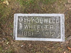 Mary J <I>Jewell</I> Wheeler 