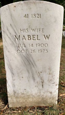 Mabel W Robertson 