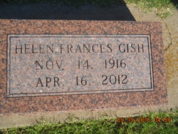 Mrs Helen Frances <I>Hammonds</I> Gish 