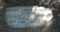 Walter James Peacock 