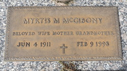 Myrtis <I>McCommons</I> McGibony 