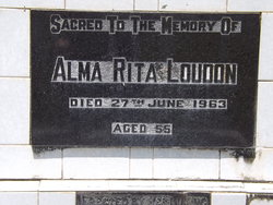 Alma Reta <I>Smith</I> Loudon 