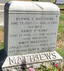 Mary Margaret Matthews 