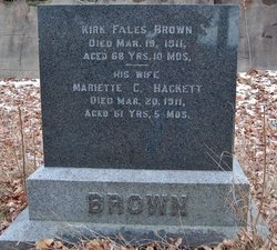 Mariette C. <I>Hackett</I> Brown 