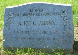 Alice Gertrude Adams 