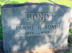 Fannie Ellen <I>Rogers</I> Bond 