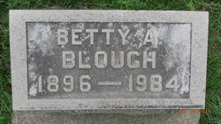 Elizabeth “Betty” <I>Anderson</I> Blough 
