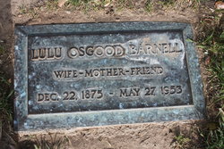 Lulu Emma <I>Osgood</I> Barnell 