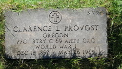 PFC Clarence Laurence Provost 