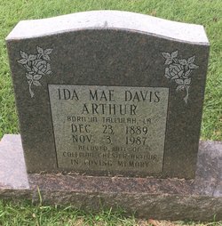 Ida Mae <I>Davis</I> Arthur 