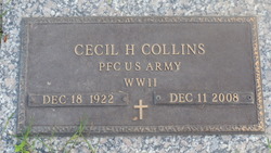 PFC Cecil Hubert Collins 