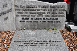 Rev Robert Wilson Macaulay 