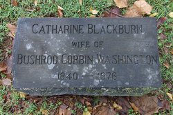 Catharine Thomas <I>Blackburn</I> Washington 