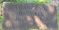 Frances Kentuckie “Fannie” <I>Cox</I> Bagwell 