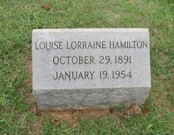 Maria Louise <I>Lorraine</I> Hamilton 