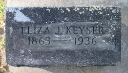 Eliza Jane <I>Luce</I> Keyser 