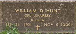 William D Hunt 