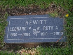 Ruth A. <I>Oldfield</I> Hewitt 