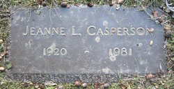 Jeanne <I>Lankford</I> Casperson 