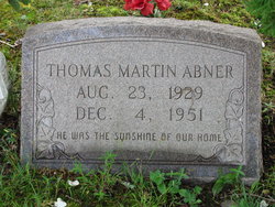 Thomas Martin Abner 
