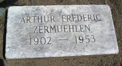 Arthur Frederic Zermuehlen 