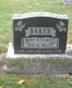 Mary R. <I>Vilneff</I> Baker 