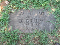 Elizabeth <I>Hearne</I> Allen 