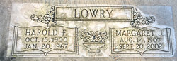Harold Floyd Lowry 