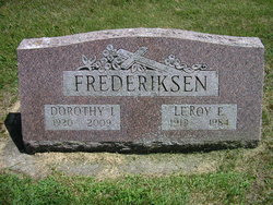 Leroy E Frederiksen 