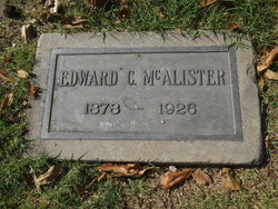 Edward C McAlister 