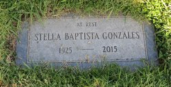 Stella <I>Baptista</I> Gonzales 