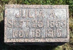 Julia A <I>Raper</I> Asher 