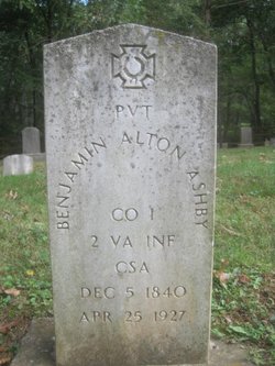 Benjamin Alton Ashby 