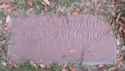 Mary Margaret <I>Wilson</I> Armstrong 