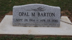 Opal Marie <I>Arnold</I> Barton 