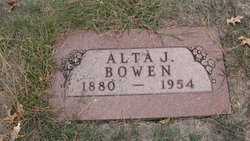 Alta Josephine <I>Prickett</I> Bowen 